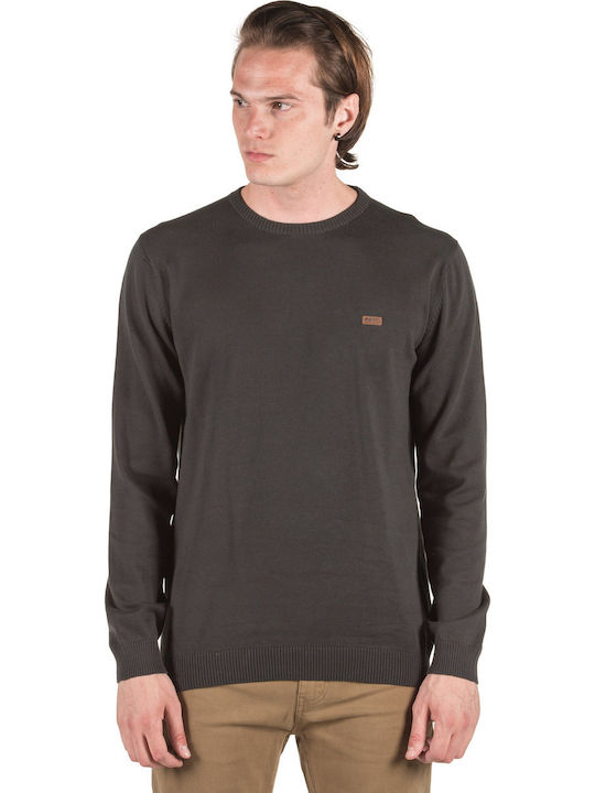 Basehit Men's Long Sleeve Sweater Khaki