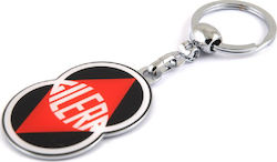 Gilera Metallic Logo Keychain Black
