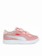 Smash v2 Glitz PS Kinder Sneakers mit Klettverschluss Rosa