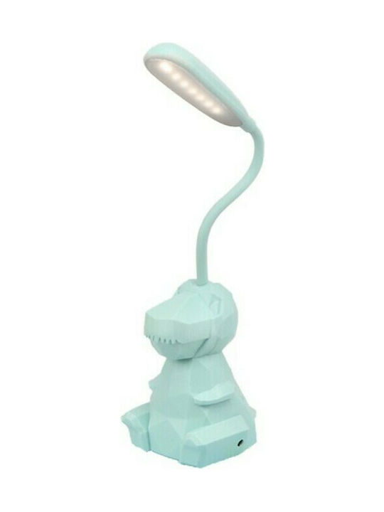 Kids Desk Lamp Geometric Dino Blue 6.5x6.5x28εκ.