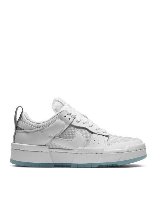 Dunk Cu Talpă Joasă Disrupt Adidași Pentru Femei Albi