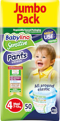 Babylino Diaper Pants Pants Sensitive No. 4 for 7-13 kgkg 50pcs