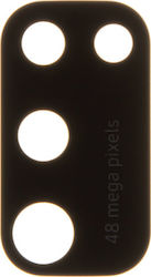 Camera Lens Glass Black for Galaxy M21