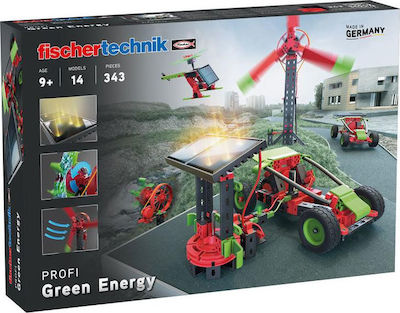 Fischer Technik Plastic Construction Toy Green Energy Kid 9++ years