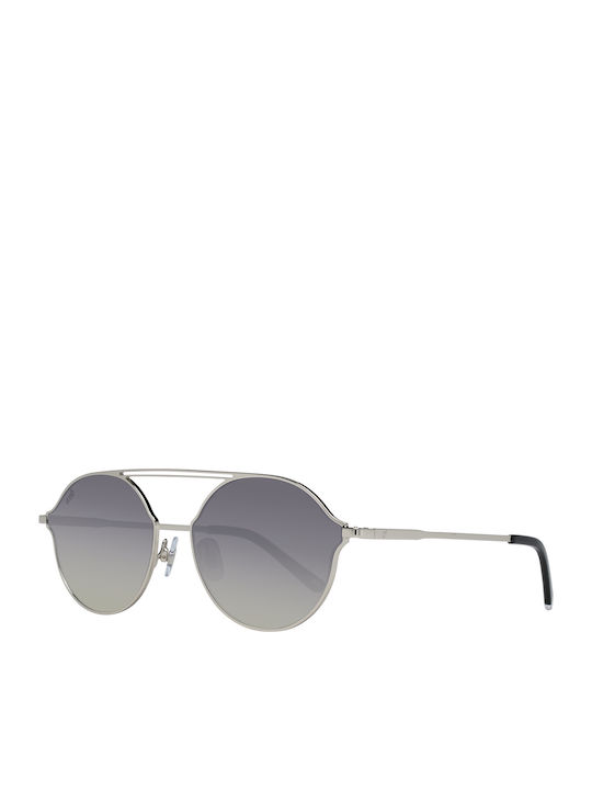 Web WE0198 16C Unisex Sunglasses with Silver Me...