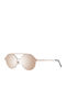 Web WE0198 34G Sunglasses with Rose Gold Metal Frame and Brown Gradient Lens WE0198 34G