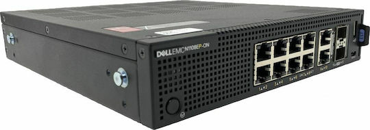 Dell N1108EP-ON Managed L2 PoE+ Switch with 8 Gigabit (1Gbps) Ethernet Ports and 2 SFP Ports