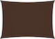 vidaXL Shade Sail Brown 2x4m