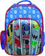 Paxos School Bag Backpack Elementary, Elementary in Blue color