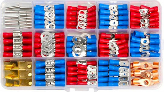 Kraft & Dele Set Terminale Electrice cu Izolație (KD10488) în Set de 300 Bucăți