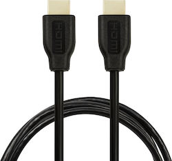 LogiLink CH0076 HDMI 1.3 HDMI male - HDMI male 0.2m Μαύρο