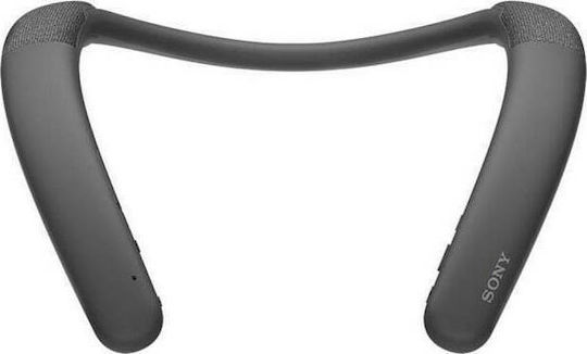 Sony Neckband Ηχείο Bluetooth με Διάρκεια Μπαταρίας έως 20 ώρες Μαύρο