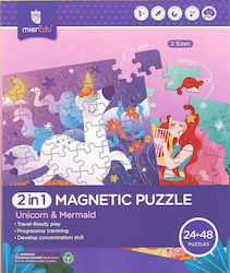 Kids Puzzle Unicorns-Mermaids for 3+ years+ Years 72pcs Mieredu Kids Puzzle Unicorns-Mermaids for 3+ years+ Years 72pcs Mieredu