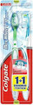 Colgate 360 Max White Manual Toothbrush Medium Blue / Cabbage 2pcs