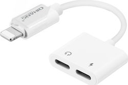 QIHANG M32 Lightning Male To Lightning 2x Female