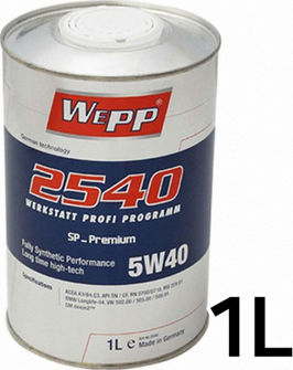 Wepp 2540 Car Lubricant 5W-40 1lt