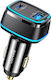 Usams US-CC142 Φορτιστής Αυτοκινήτου 120W με Θύρες: 1xUSB 1xType-C Μαύρο Χρώμα