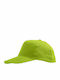 Sol's Kids' Hat Jockey Fabric Sunny Green