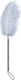 Fetish Addict Feather Tickler With Wrapped Handle 46cm Φτερό για Γαργάλημα σε Μαύρο Χρώμα