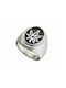 Amor Amor Herren Ring aus Stahl Vergoldet