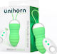 IntoYou Ünihörn Brightgreen Vibrator Egg with Remote Control 12cm Green