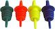 Plastic Continuous Flow Cap 4pcs