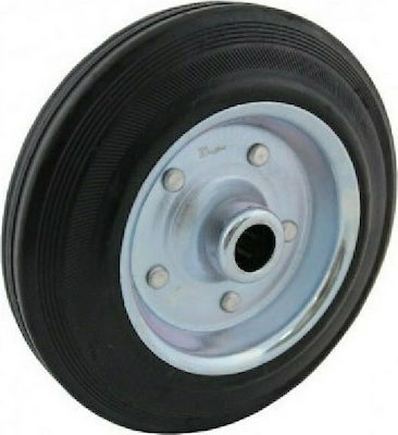 038977 Wheel No Base Black 100mm