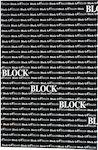 Notebook Block 200 Sheets A5 Ruled Black