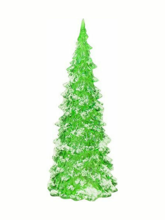 Beleuchtet Weihnachtsdekoration Baum Dreieckig 17cm Grün