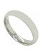 Mertzios.gr Women's Ring Small Wedding Ring from Steel Gold Plated