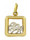 Mertzios.gr Charm Zodiac Sign from Gold 14K