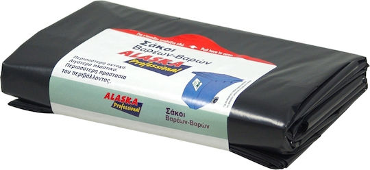 Ready Trash Bags Reinforced for the Garden Capacity 125lt 80x110cm 12pcs Black