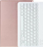 Backlight Version Flip Cover Synthetic Leather with Keyboard English US Rose Gold (iPad 2019/2020/2021 10.2'') 104100219B 11IPA0277