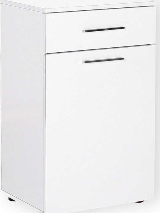 Diamond Megapap GP009-0049 Καλάθι Απλύτων Bamboo 52x38x83cm Λευκό