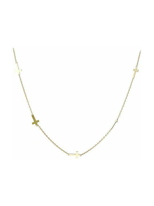 Mertzios.gr Necklace from Gold 14K