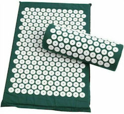 Acupressure Mat 2 σε 1 Χαλάκι Μασάζ Πιεσοθεραπείας για τον Αυχένα & το Σώμα Πράσινο Acupressure Mat 2 σε 1 Χαλάκι Μασάζ Πιεσοθεραπείας για τον Αυχένα & το Σώμα Πράσινο