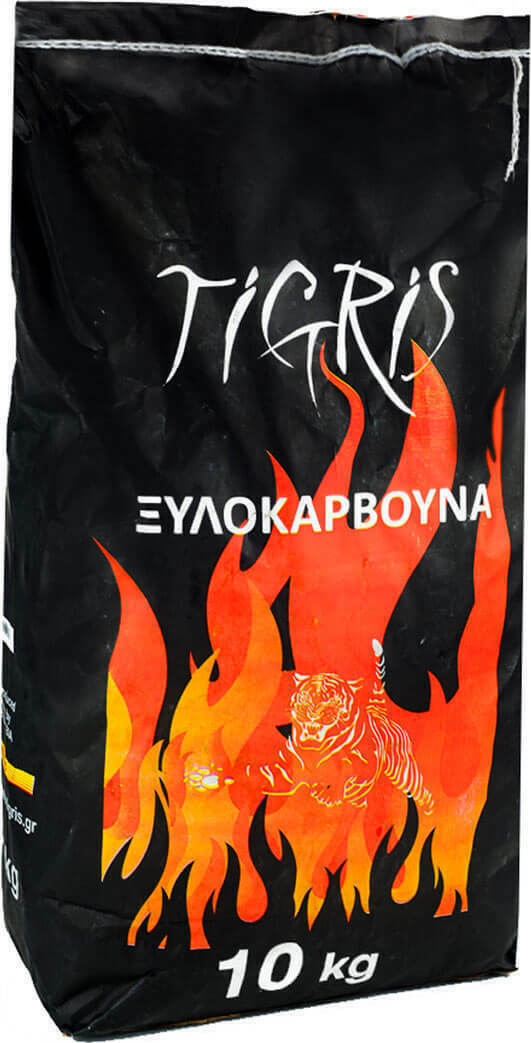 Κάρβουνα Ψησίματος Tigris Κοσκινισμένα 10kg