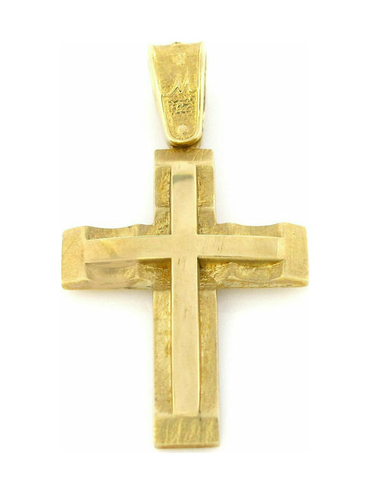 Mertzios.gr Gold Cross 14K