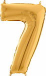 Μπαλόνι Αριθμός Νο 7 Χρυσό 70cm