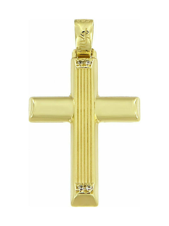 Mertzios.gr Gold Kreuz 14K