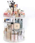 Cosmetic Organizer Case Rotating Storage Case