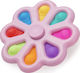 Pop it Fidget Spinner Πλαστικό Ροζ