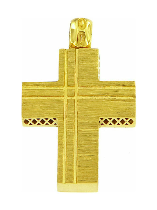 Mertzios.gr Gold Cross 14K