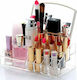 Organisationsbasis für Kosmetik mit Trennzeichen Transparent 22x19,5x12,5cm