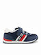 47746 Παιδικά Sneakers με Σκρατς Μπλε