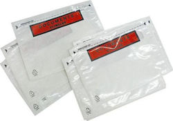 Self-adhesive Plastic Sleeve for Courier 12x23cm