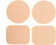Beautifly Professional Set with Make Up Sponges for Foundation 4 Pieces