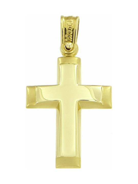 Mertzios.gr Gold Kreuz 14K