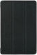 Tri-Fold Flip Cover Δερματίνης Μαύρο (Galaxy Tab S7+)