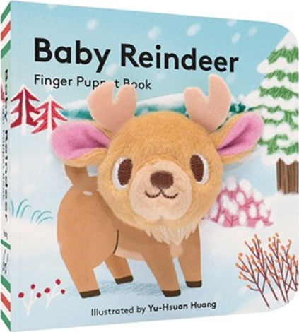 Baby Reindeer, Finger Puppet Book